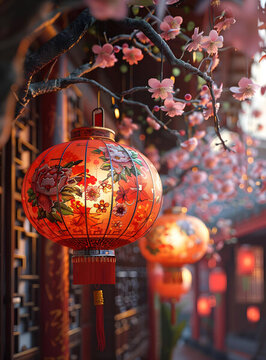 大紅燈籠高高掛
