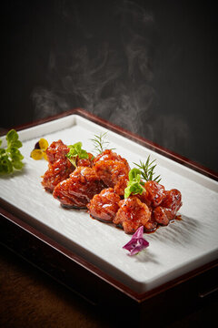 橙香酥皮小牛肉