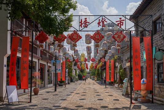 南京大板巷笪橋燈市