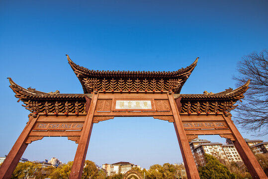 夕陽東關古渡