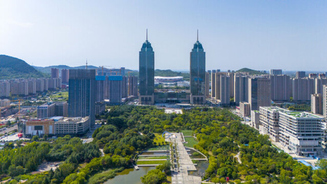 棗莊市城市風光