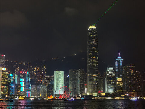 維多利亞港夜景