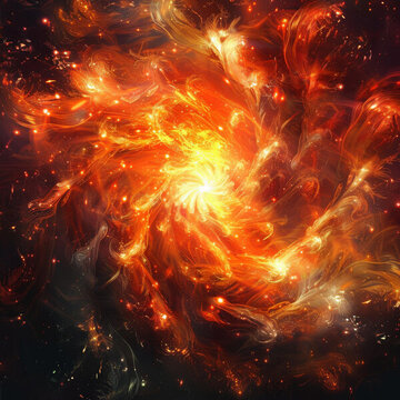 火焰星云：宇宙塵埃與火焰的星際畫(huà)卷