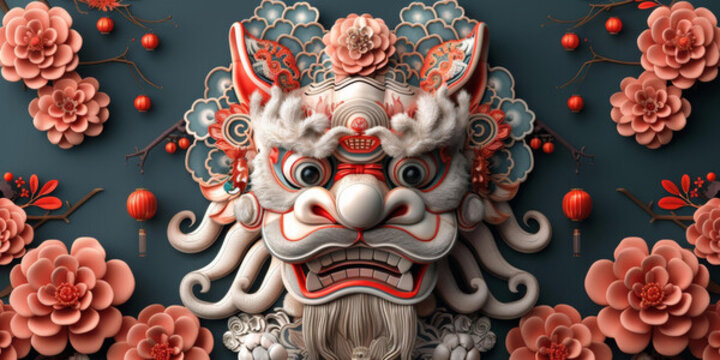 舞龍舞獅迎新年