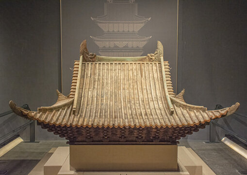 宋代建筑模型