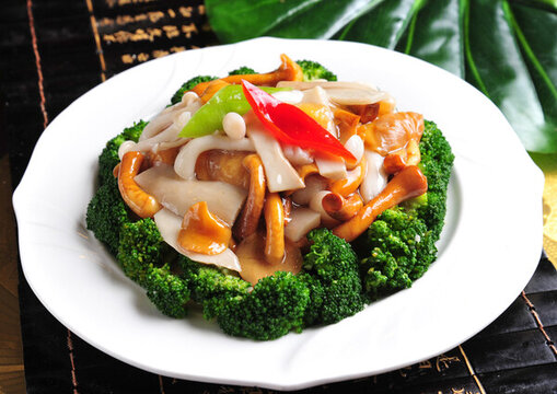 炒菌類
