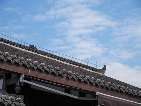 重慶磁器口景區(qū)的風(fēng)光