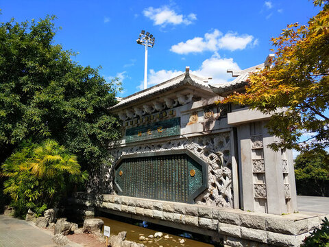 桂花榜題記影壁