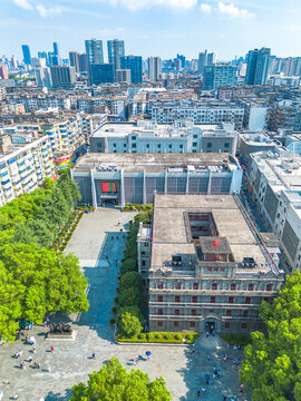 江西南昌起義紀(jì)念館航拍