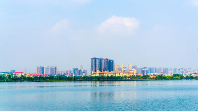 松雅湖畔風(fēng)景