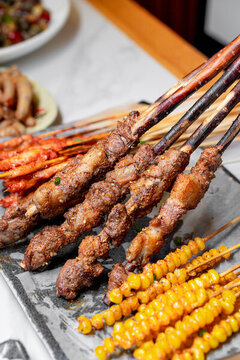 柳條羊肉串