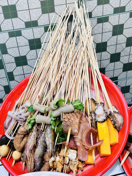串串香菜品