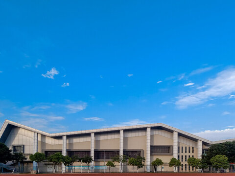 大學(xué)校園體育館建筑