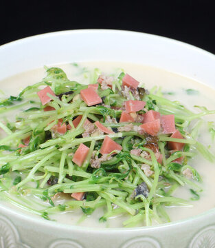 上湯豆苗