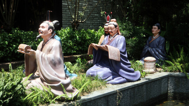 孔子講學(xué)