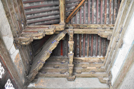 獨(dú)樂寺山門斗拱