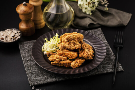 脆骨鹽酥雞