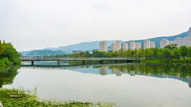 梅溪湖畔風光