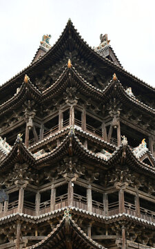 飛雲(yún)樓古建筑攝影