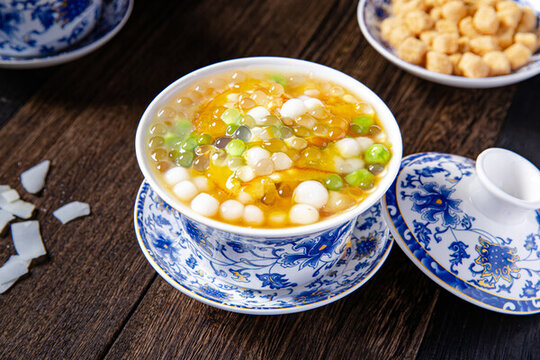 特色冰豆花