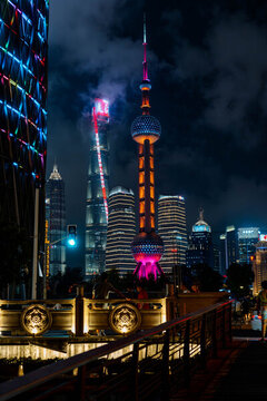 東方明珠夜景