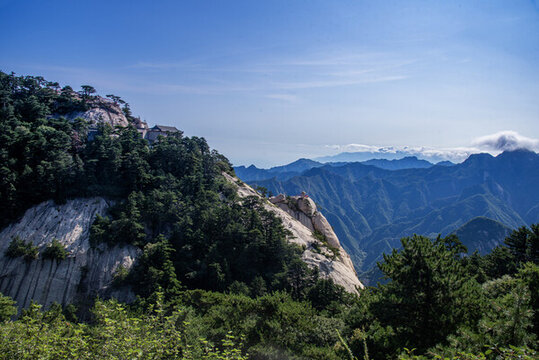 陜西華山風光