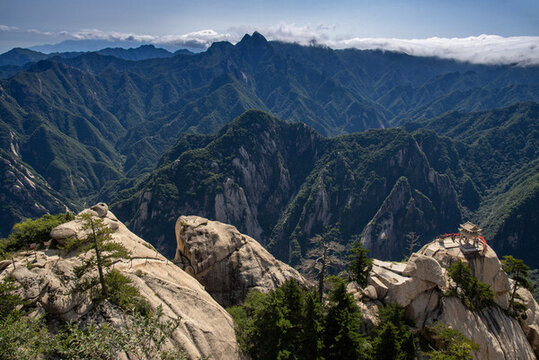 陜西華山風(fēng)光