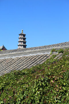 古北水鎮(zhèn)圓通塔