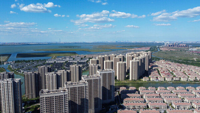 天津市靜海區(qū)團(tuán)泊新城東區(qū)風(fēng)光