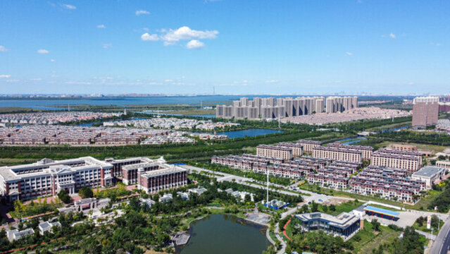 天津市靜海區(qū)團(tuán)泊新城東區(qū)風(fēng)光