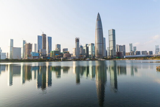 深圳標志性建筑春筍華潤大廈