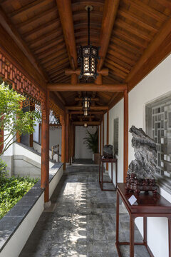 上博東館云林園長廊