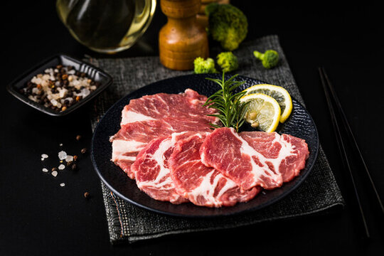 黑豬前肩肉片