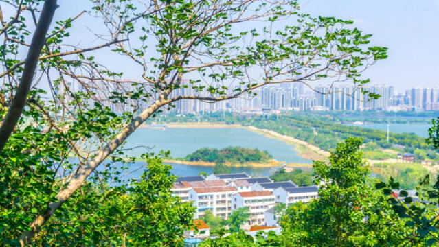 圣安寺遠(yuǎn)眺俯瞰