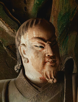 山西平遙雙林寺塑像