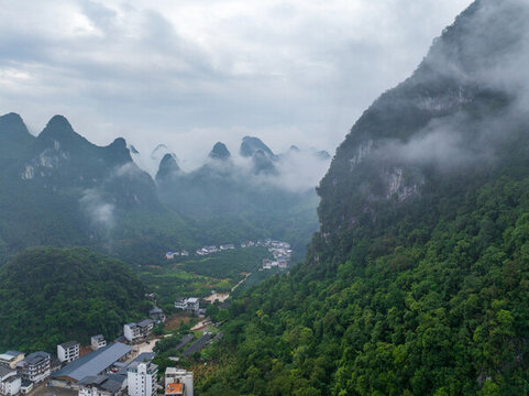 桂林陽朔興坪古鎮(zhèn)