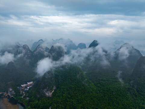 桂林陽(yáng)朔興坪古鎮(zhèn)