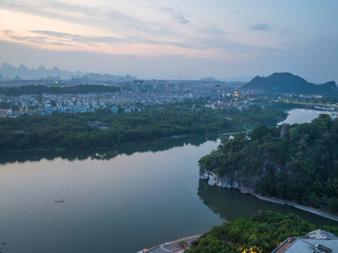 廣西桂林城市風(fēng)光