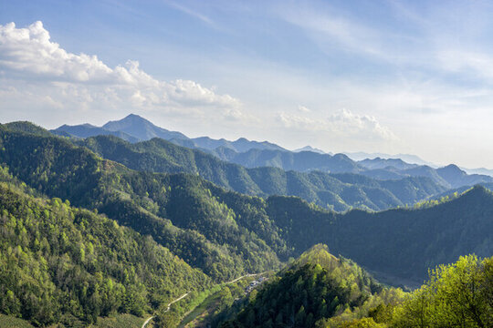 黃山市歙縣石潭景區(qū)自然風光