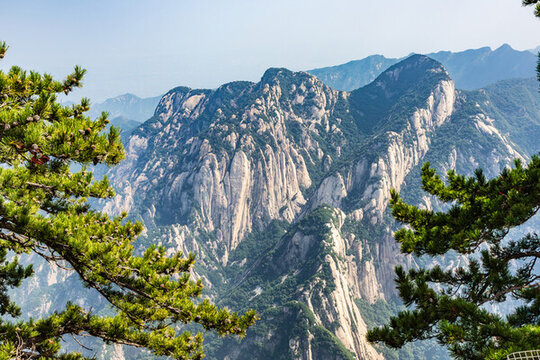 陜西華陰市華山風光