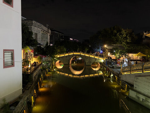 逢簡水鄉(xiāng)夜景