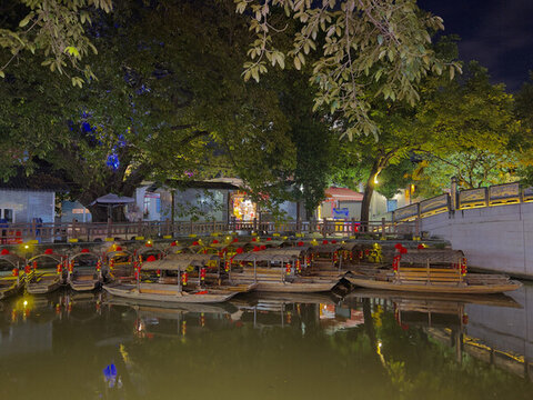 逢簡(jiǎn)水鄉(xiāng)夜景