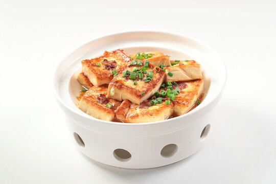 客家煎釀豆腐