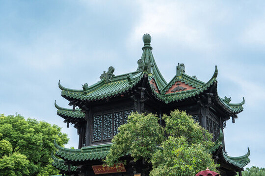 揚州瘦西湖景區(qū)熙春臺