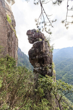 大覺山神女峰