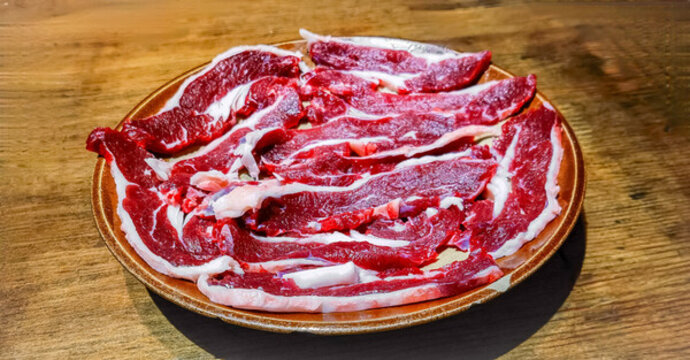 潮汕牛肉火鍋牛肉片