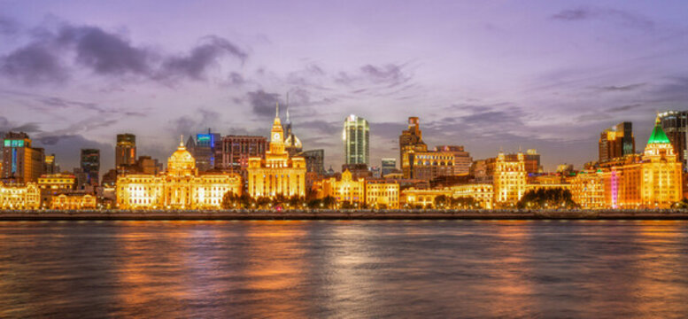 上海浦西夜景