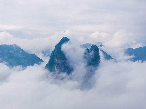 衢州江郎山風光