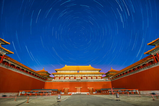 故宮午門星軌