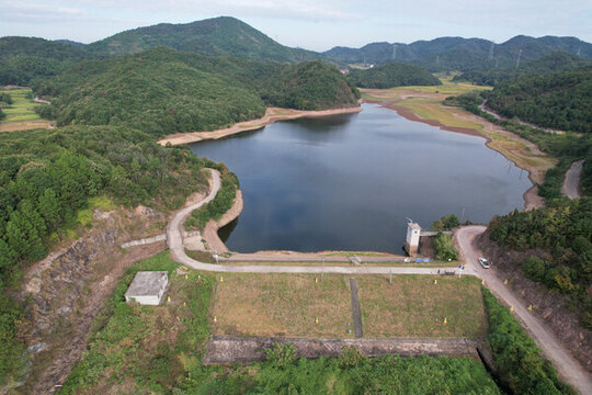 大山水庫(kù)航拍